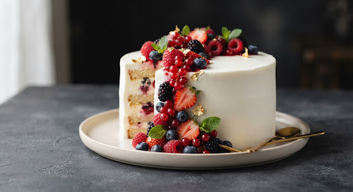 Torta de Frutos Rojos